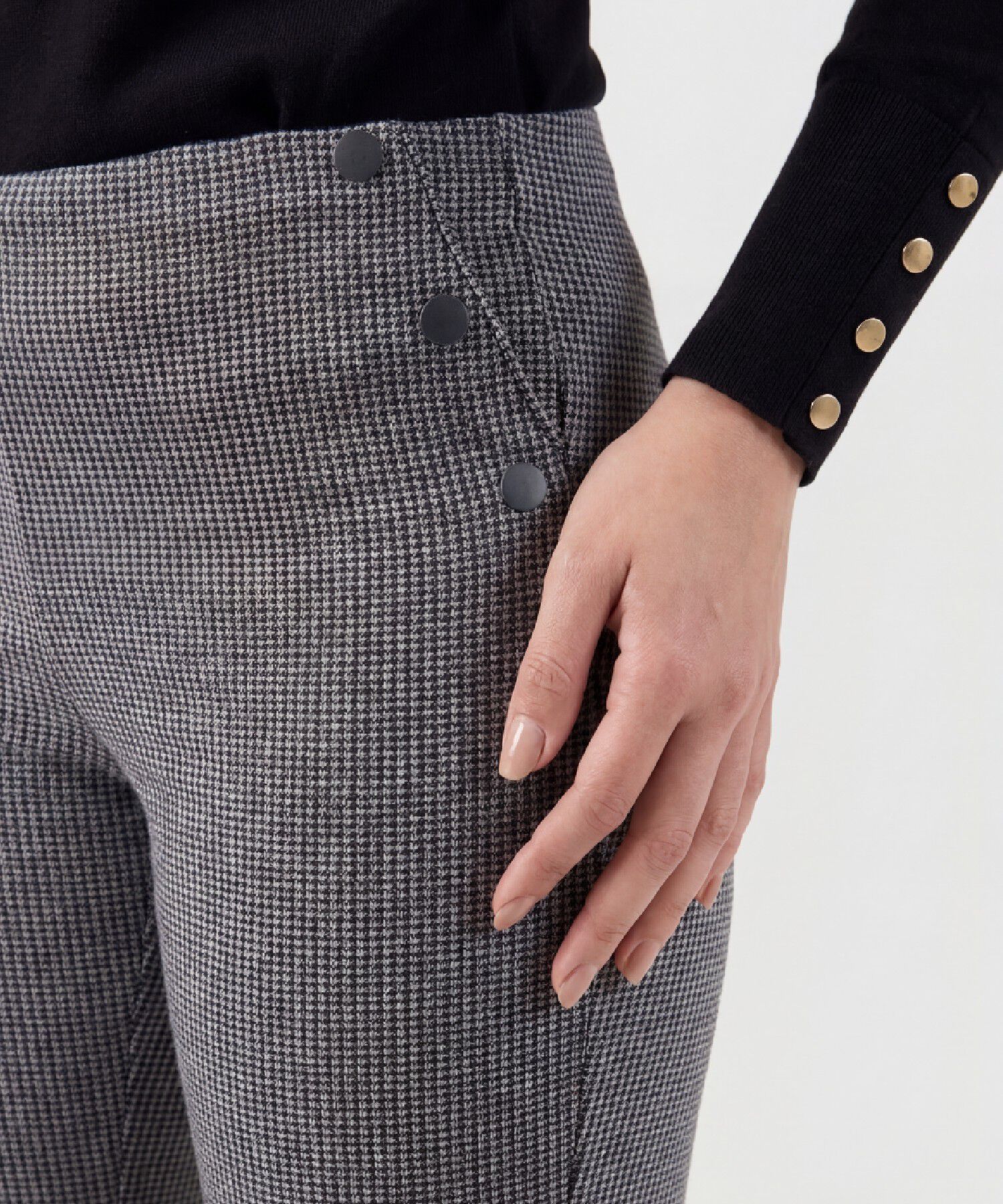 Leggings con Botones Laterales para Mujer