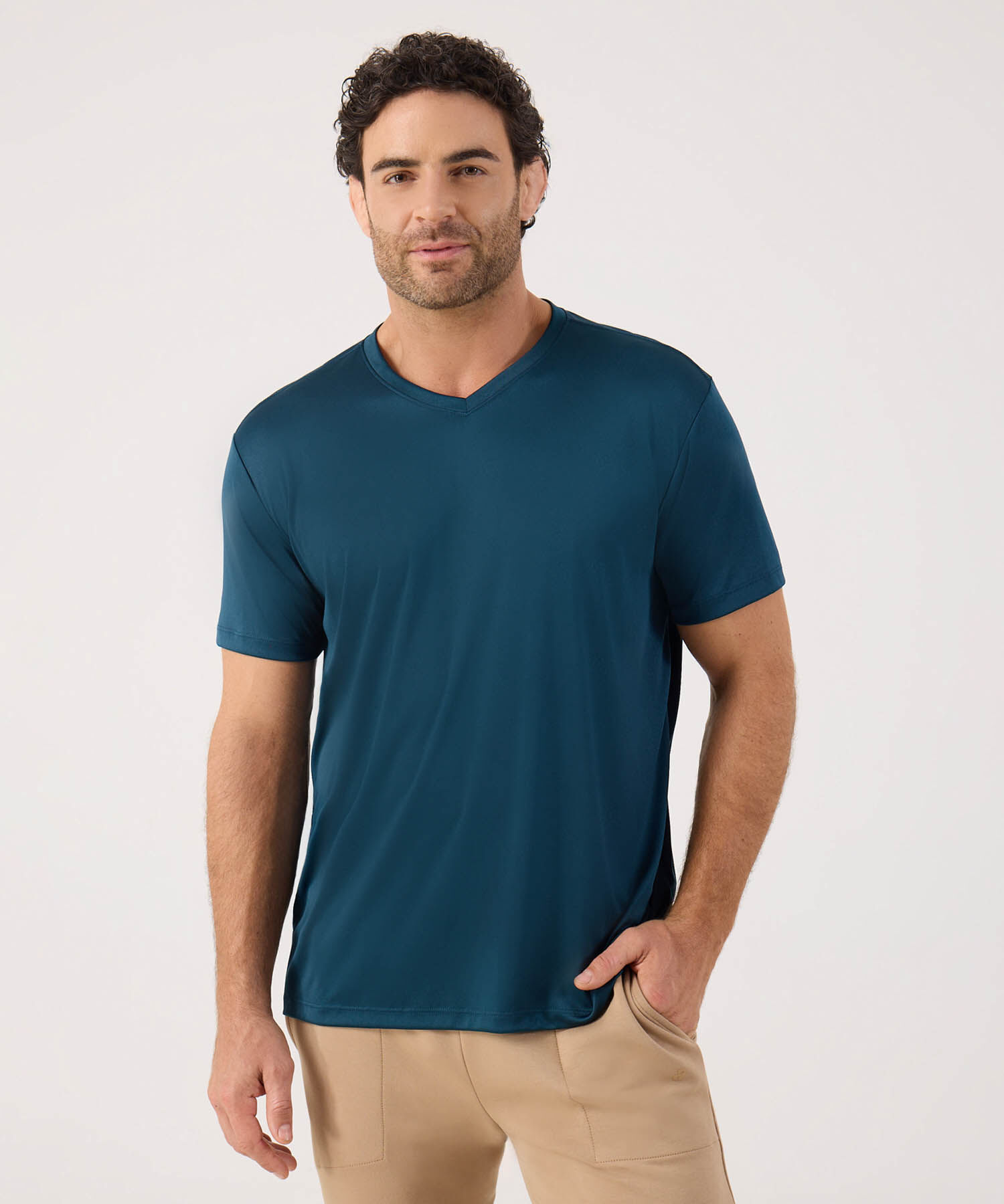 Camiseta Deportiva Unicolor 