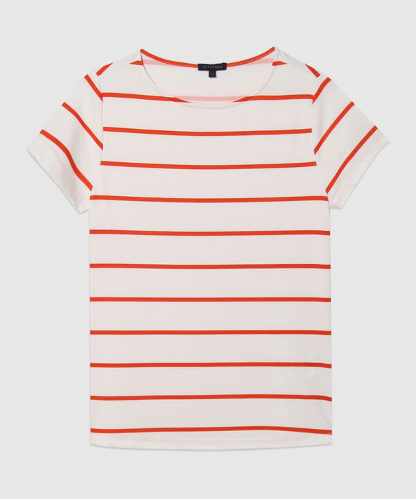 Camiseta Manga Corta a Rayas