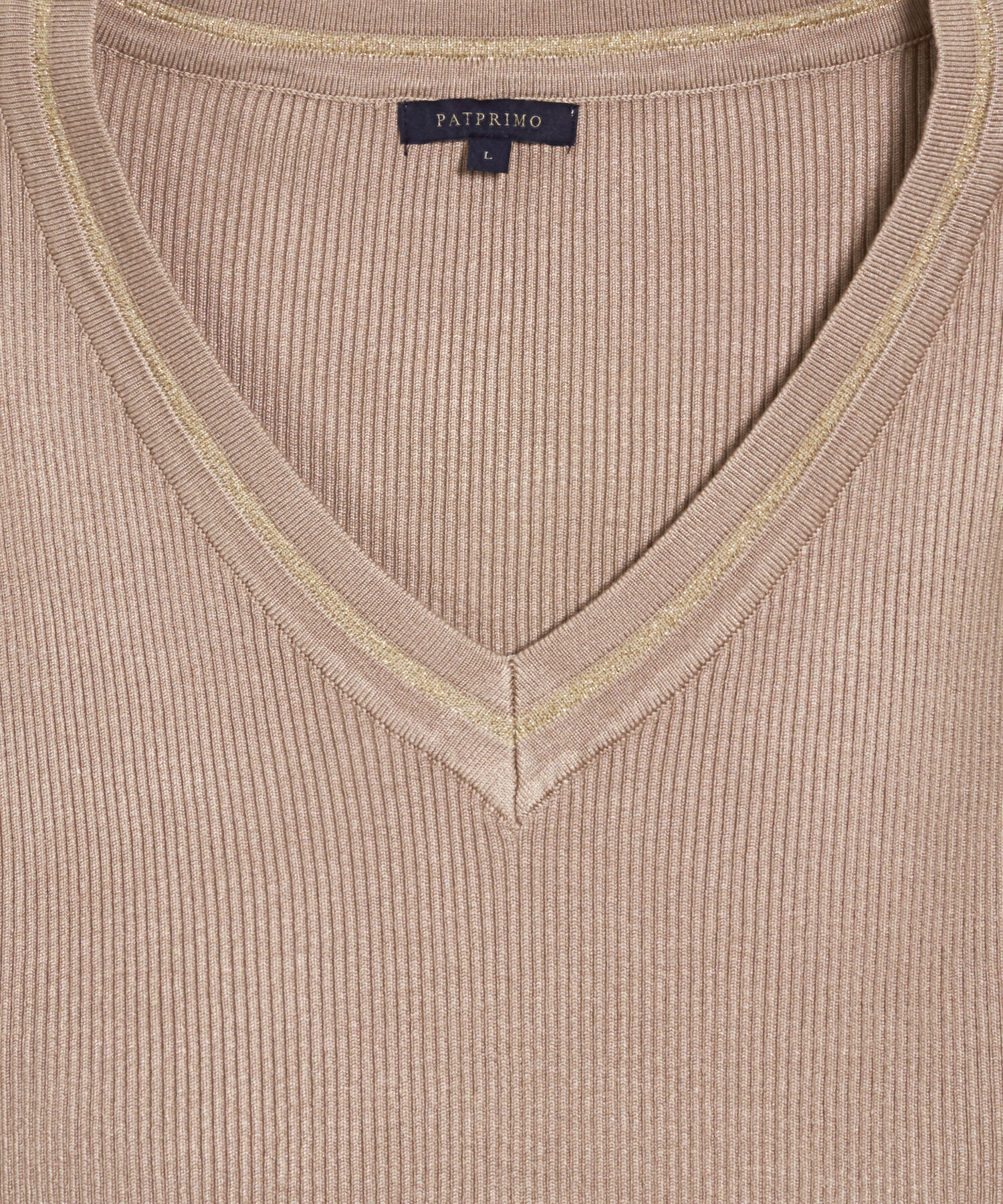 Saco Tejido Cuello En V Para Mujer