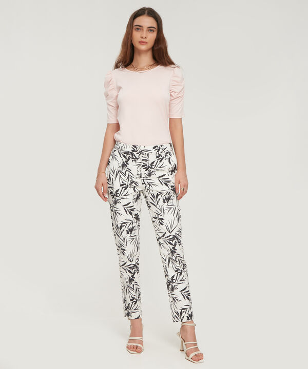 Pantalón Clásico Estampado