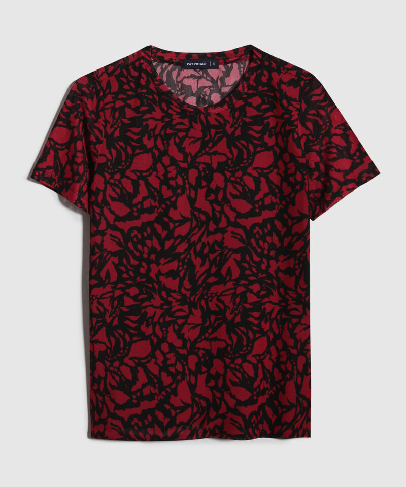Camiseta Estampada Manga Corta