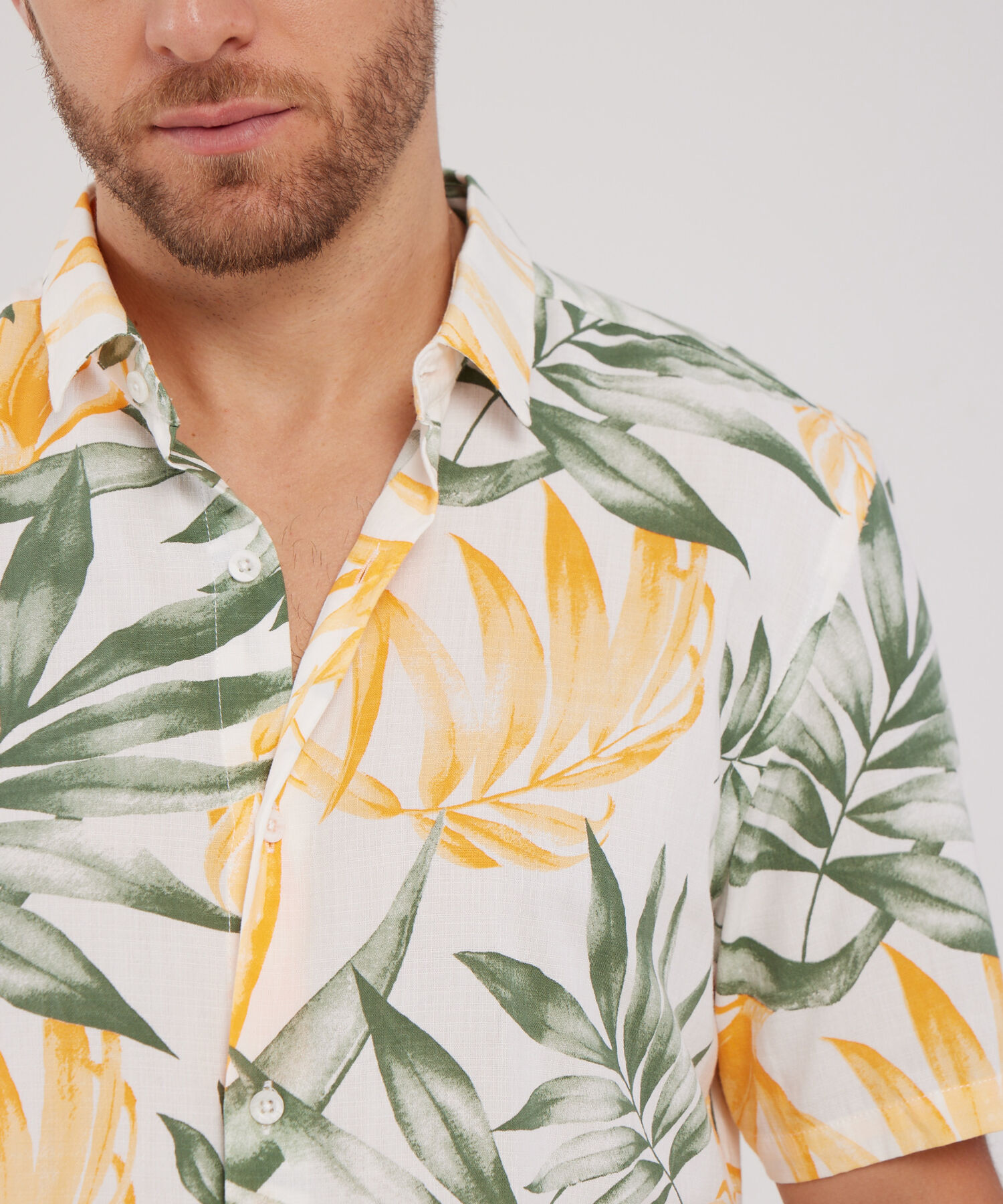 Camisa Manga Corta Estampada