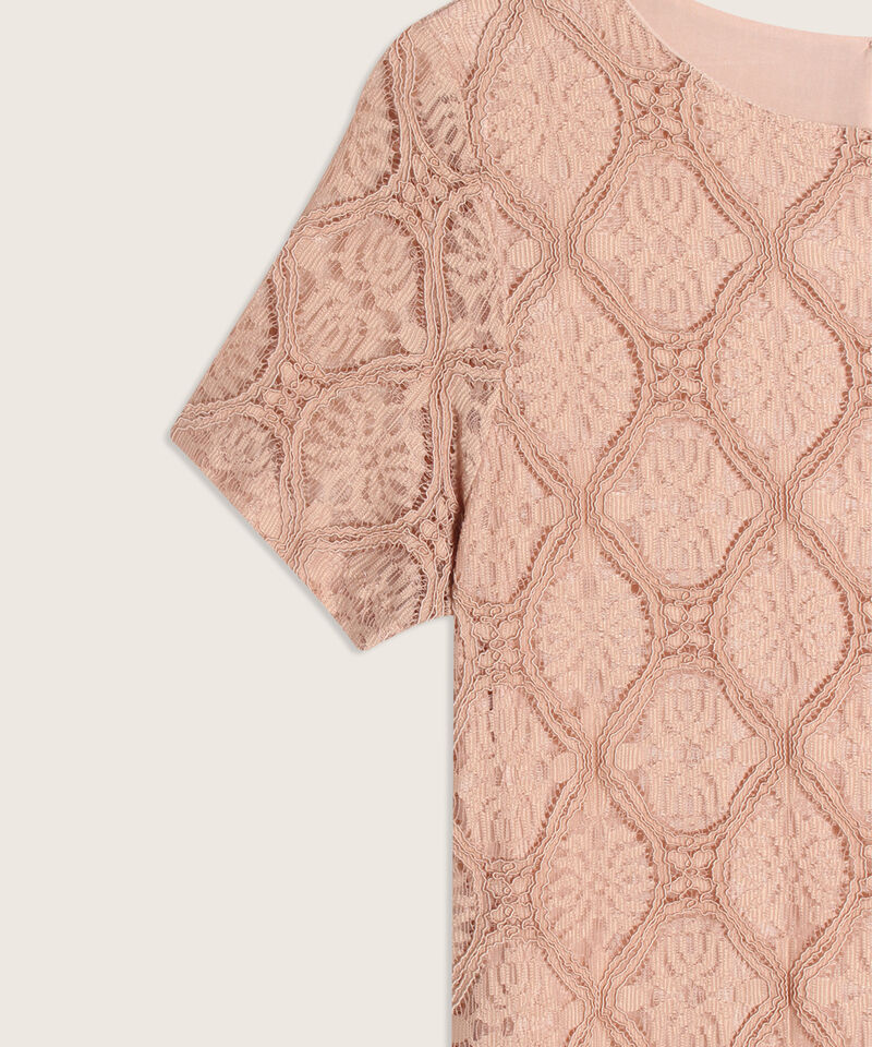 Vestido Unicolor Texturizado