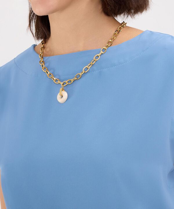 Blusa Escote Redondo