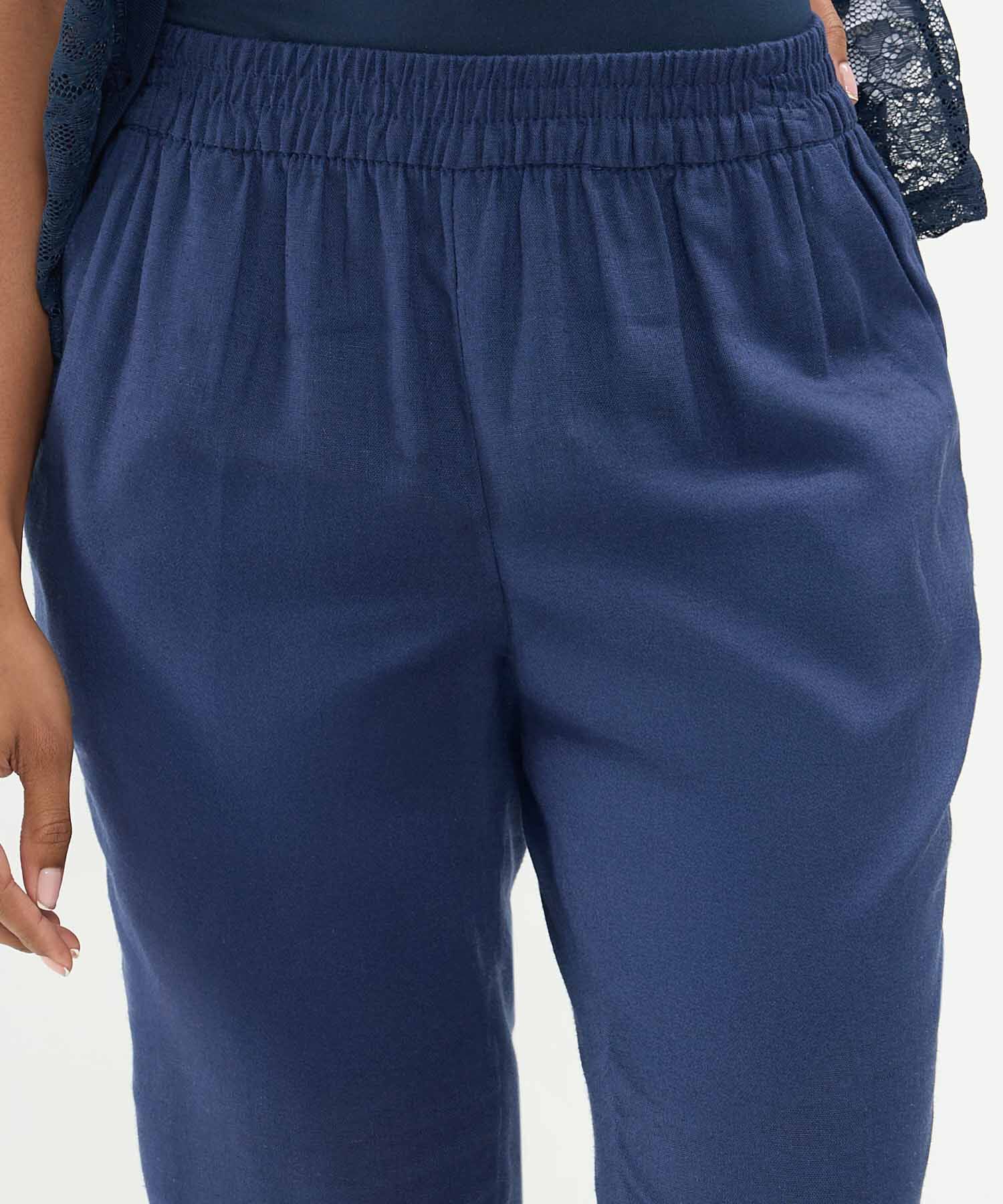 Pantalón En Efecto Lino