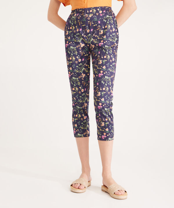 Pantalon Estampado Capri image number null