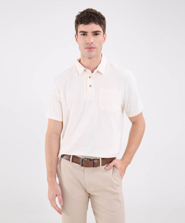 Polo Texturizada