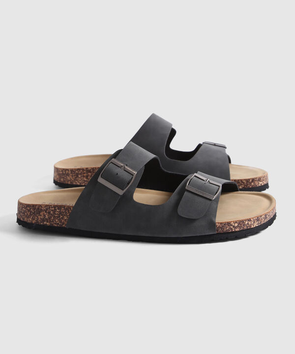 Sandalias en Efecto Cuero image number null