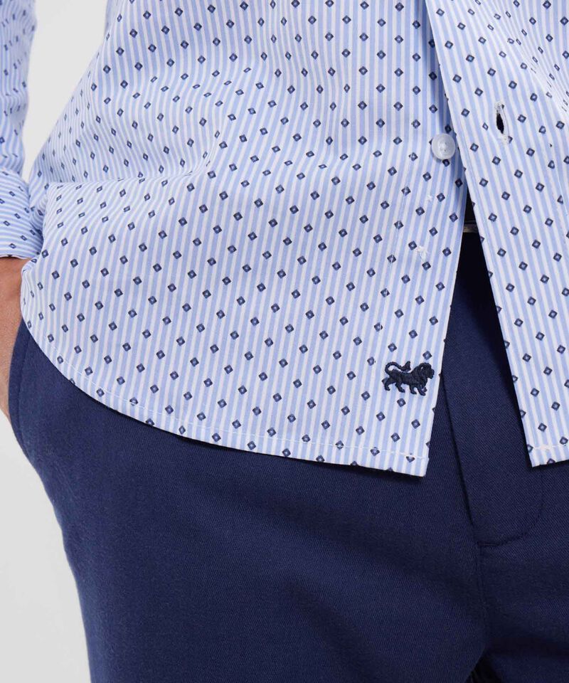 Camisa Ml Cuello Button Down