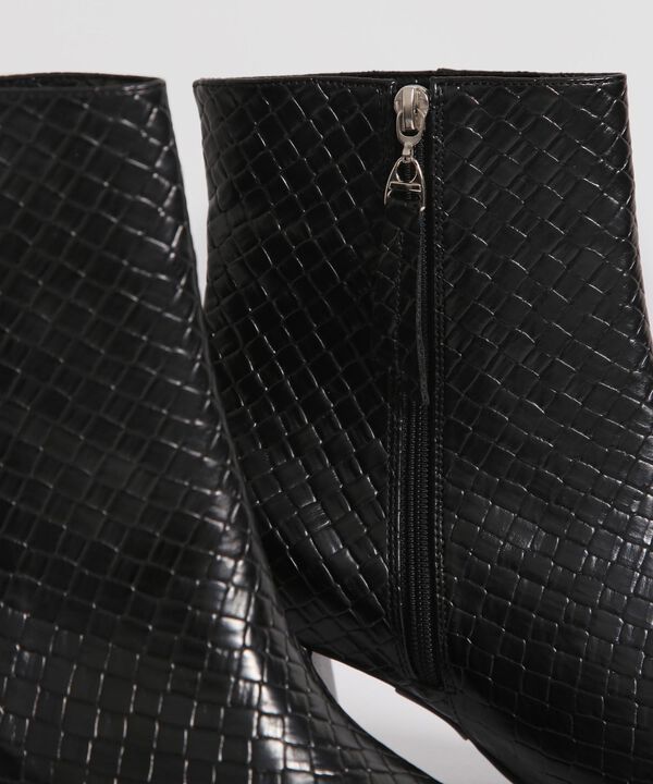 Botines en Efecto Piel