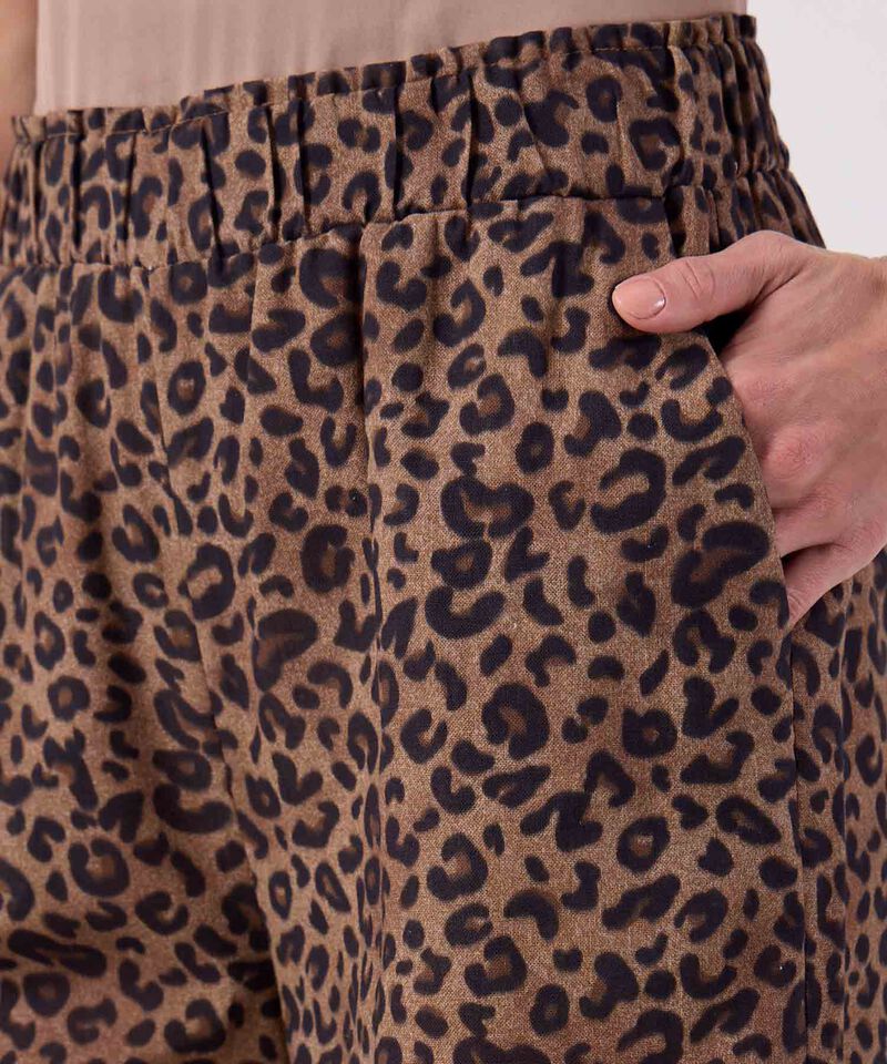 Pantalon Estampado Fluido 