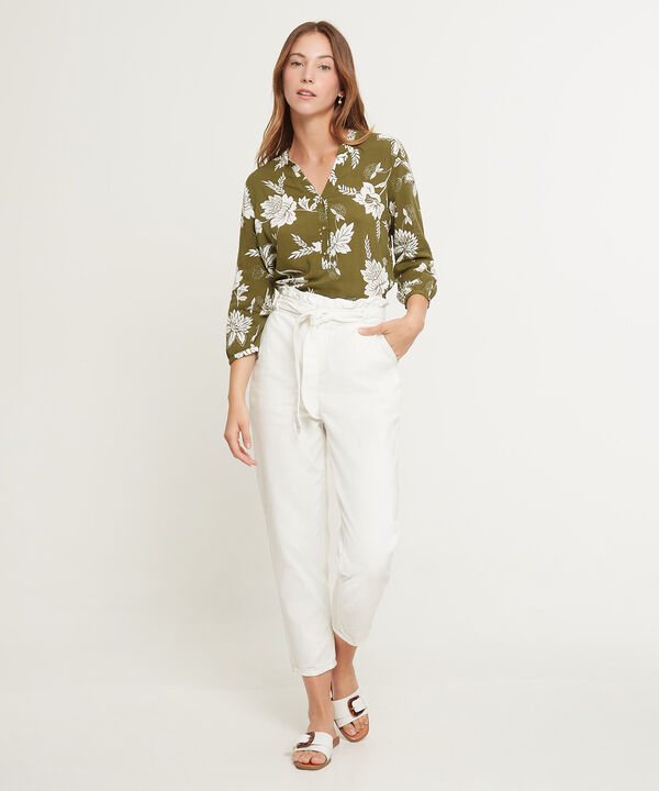 Blusa Manga 3/4 Estampada