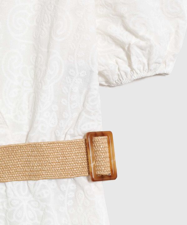 Vestido Largo Cruzado Con Cintur&oacute;n Mujer