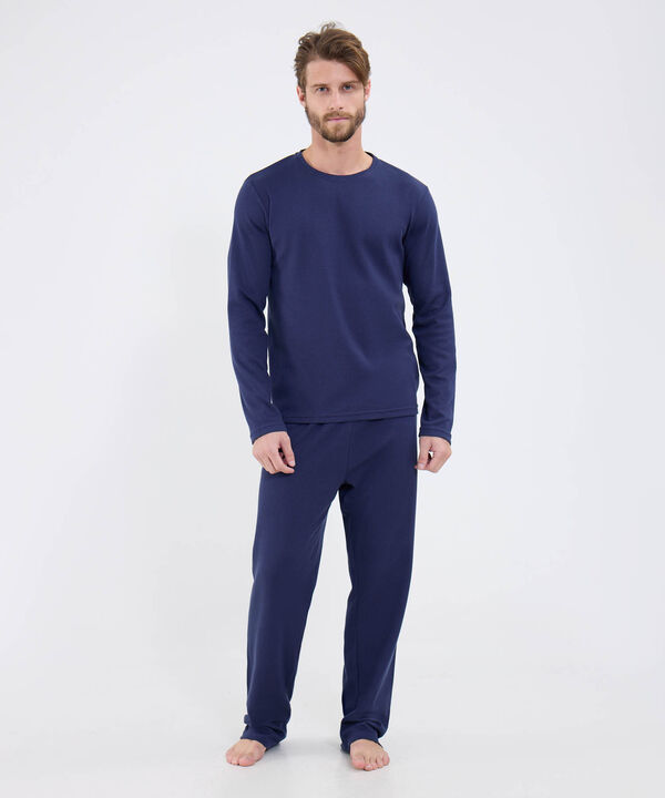 Conjunto Pijama Camibuso Con Pantalon Para Hombre image number null
