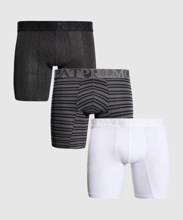Pack X3 Boxer Medio Estampados image number null