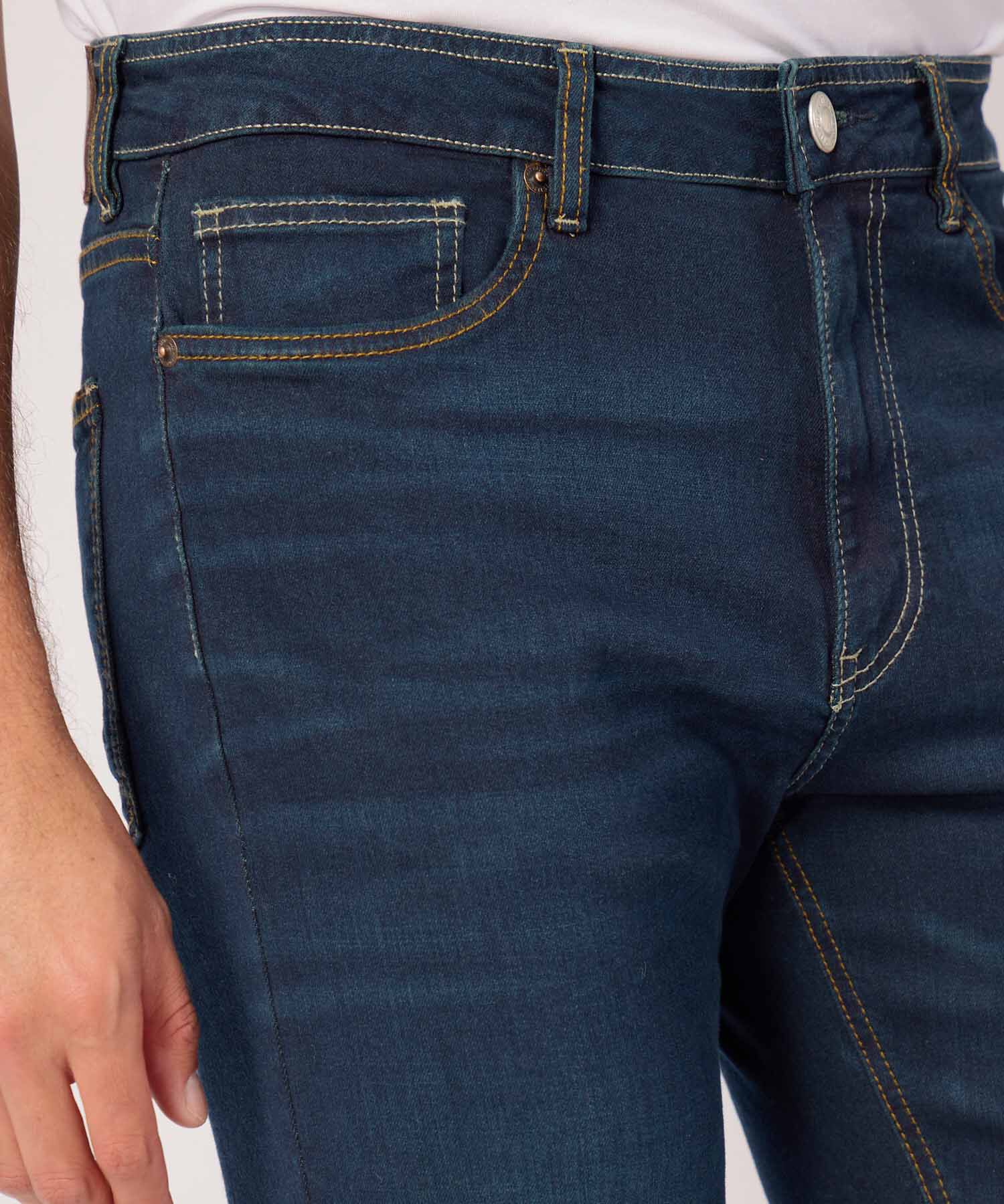 Jean Slim Tono Azul Oscuro 