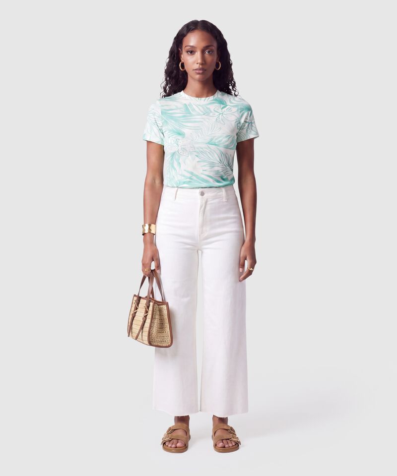 Camiseta Con Estampado Para Mujer
