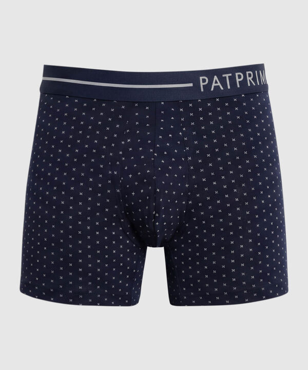 B&oacute;xer Medio Con Microestampado Para Hombre image number null