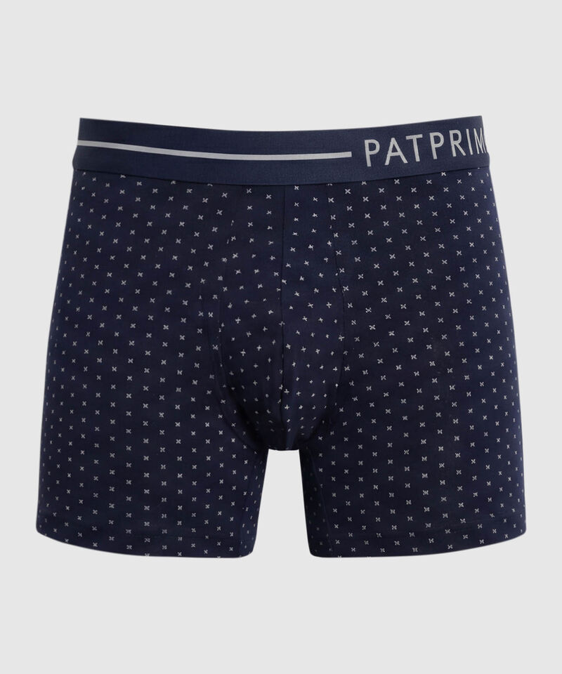 B&oacute;xer Medio Con Microestampado Para Hombre