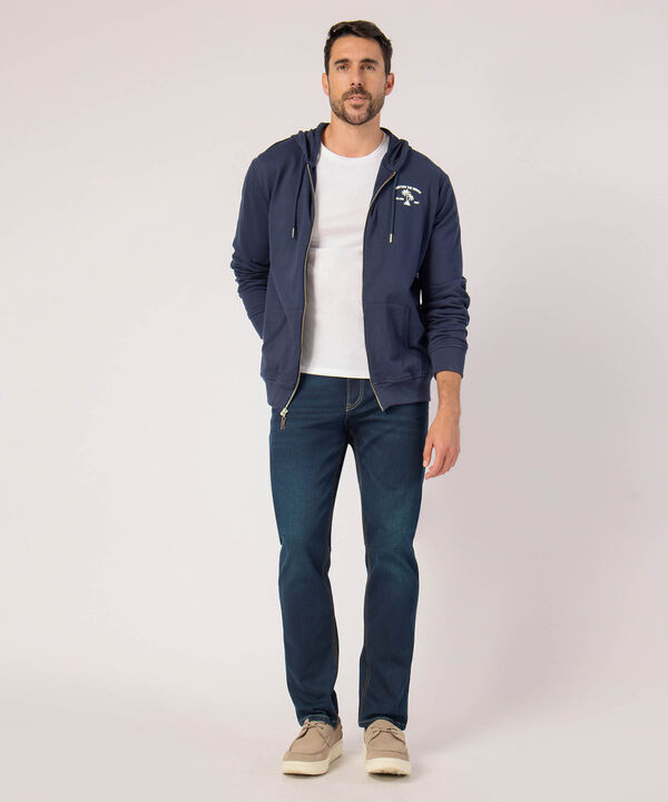 Jean Slim Tono Azul Oscuro  image number null