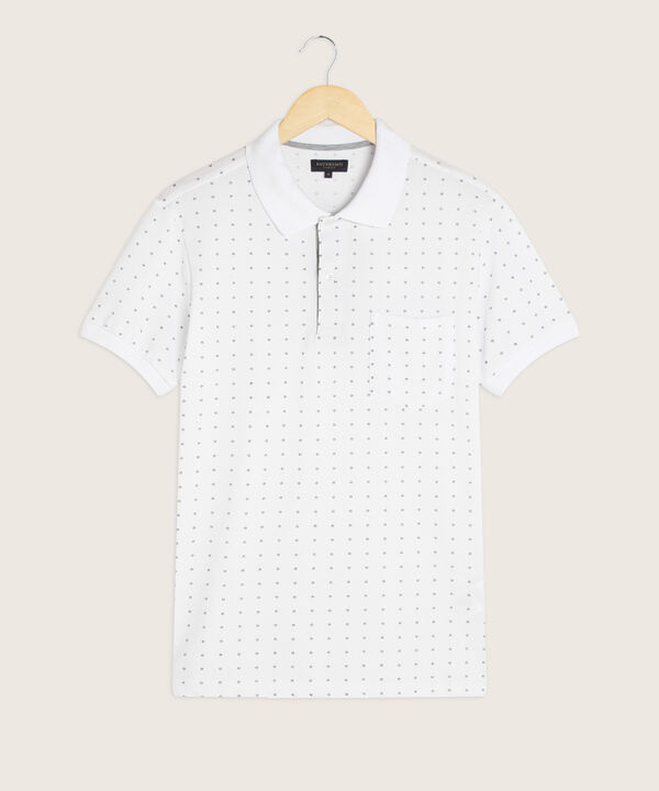 Polo Corte Slim Fit Blanco image number null