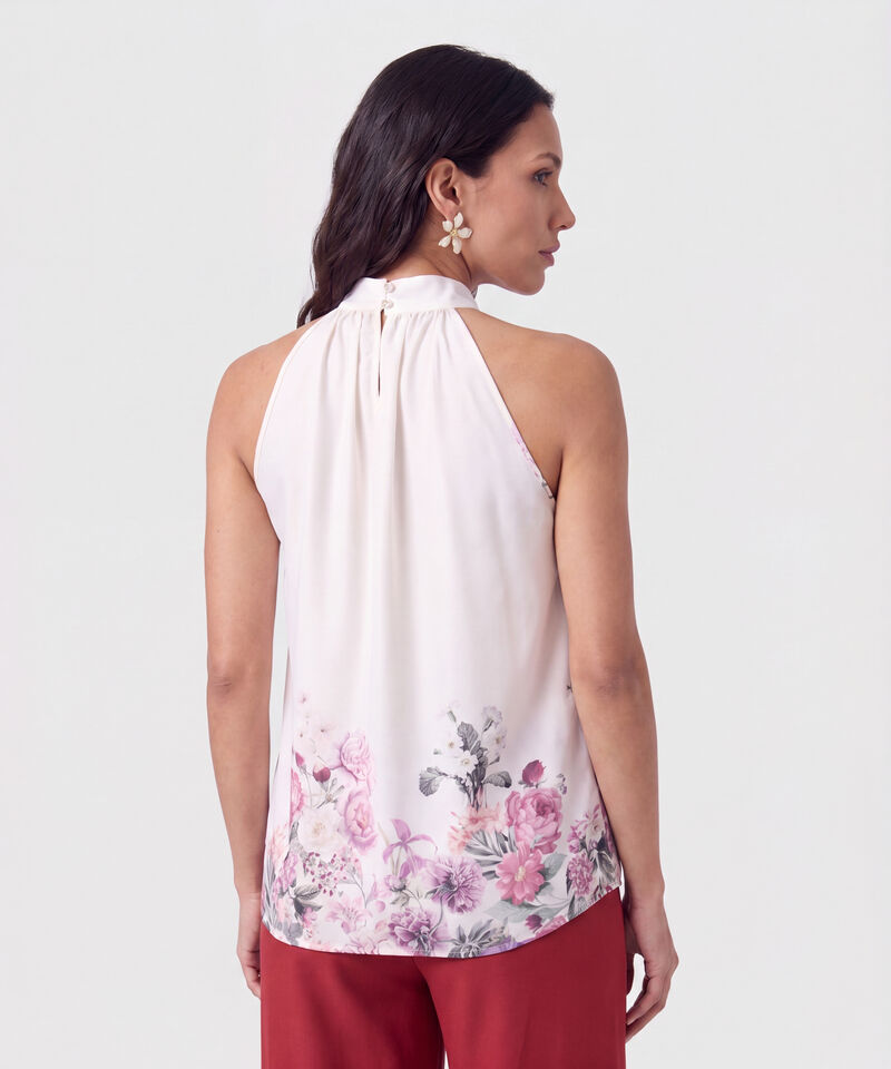 Blusa Estampada Para Mujer
