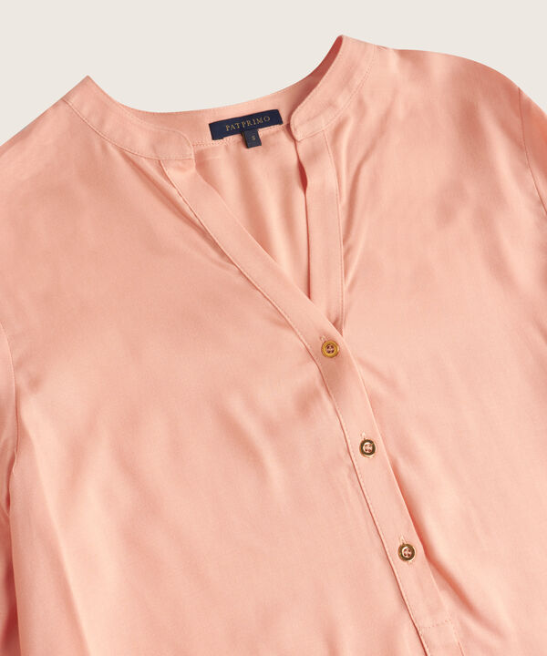 Blusa Manga ¾ Escotada