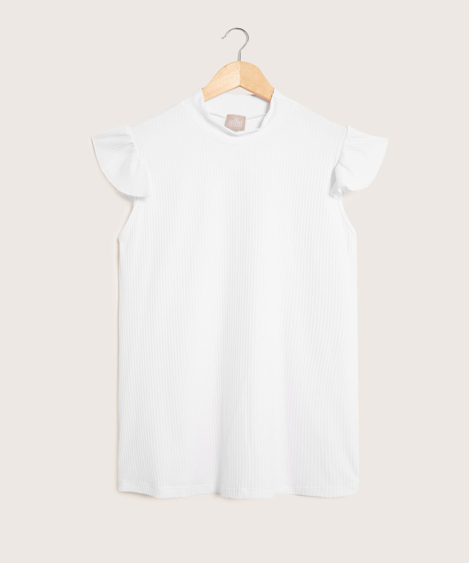 Camiseta Unicolor Manga Sisa