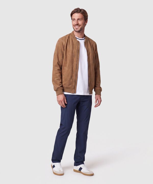 Pantal&oacute;n Unicolor Para Hombre
