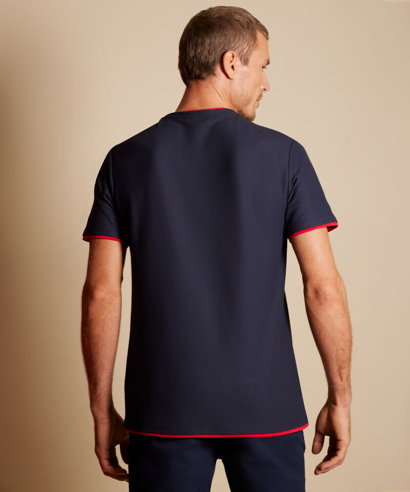 Camiseta Cuello Redondo Unicolor