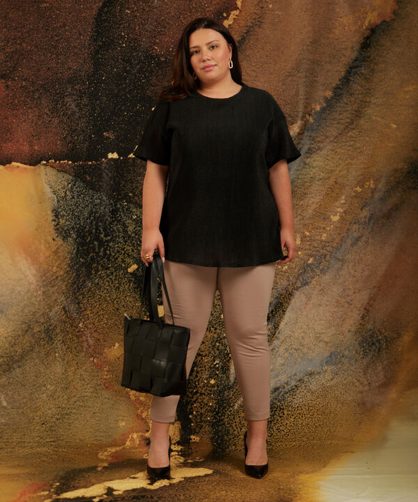Leggins clásico con cremallera en costado