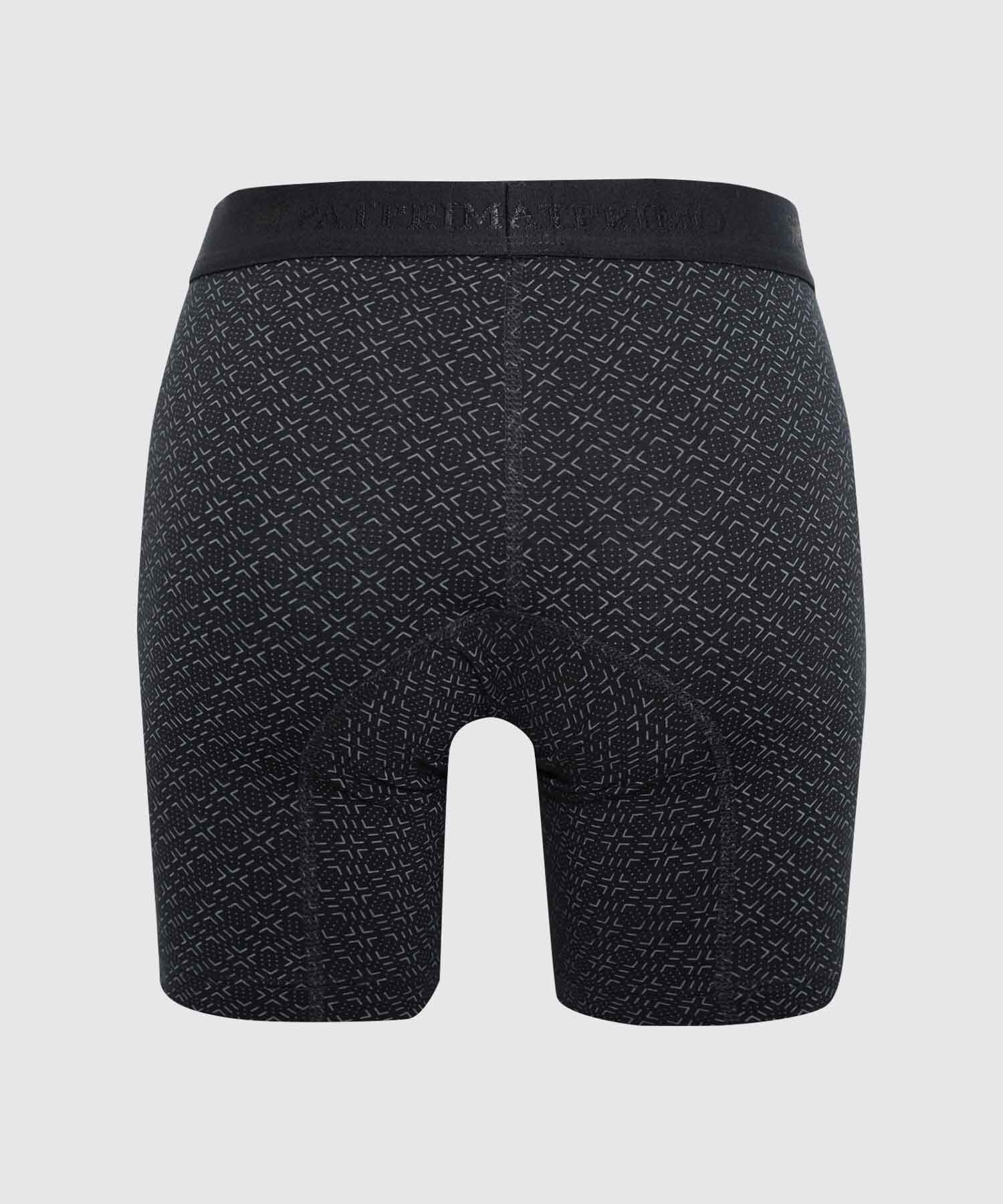 B&oacute;xer Medio Estampado Con El&aacute;stico Para Hombre