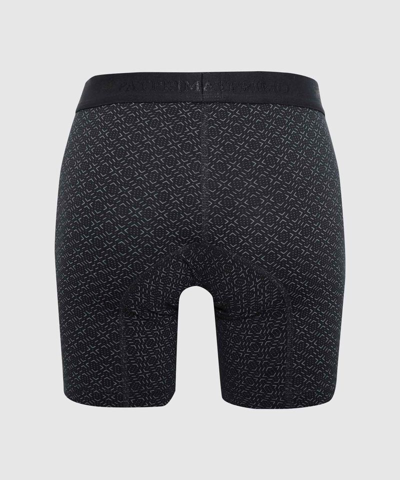 B&oacute;xer Medio Estampado Con El&aacute;stico Para Hombre
