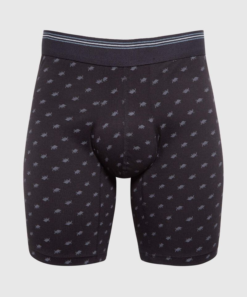 B&oacute;xer Medio Ergon&oacute;mico con Estampado para Hombre