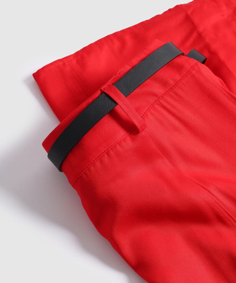 Falda Larga Con Cinturon Para Mujer