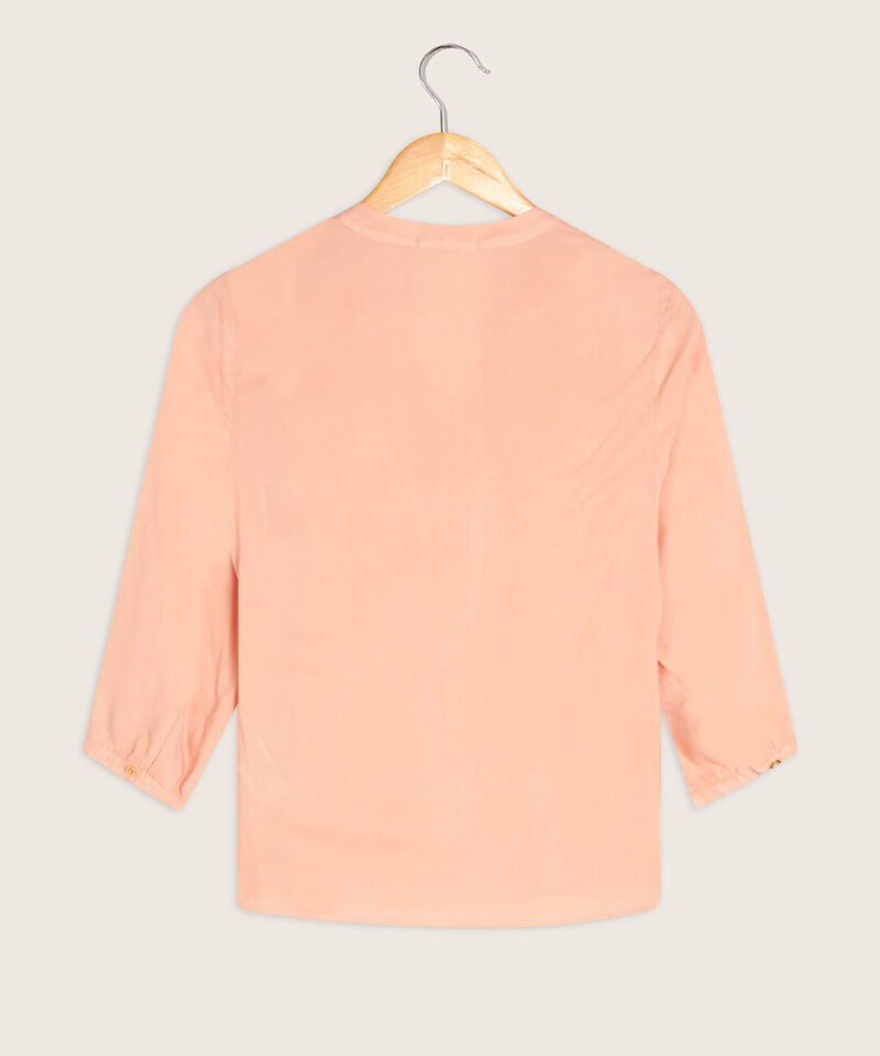 Blusa Manga ¾ Escotada