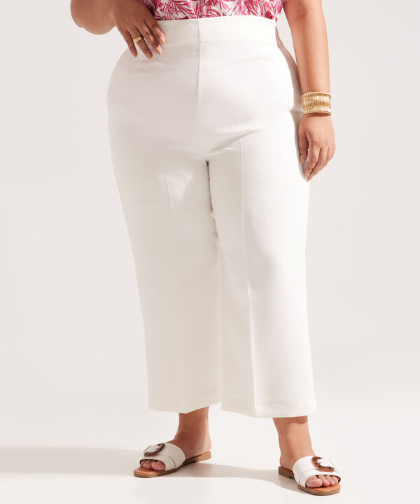 Pantalón Culotte con prenses