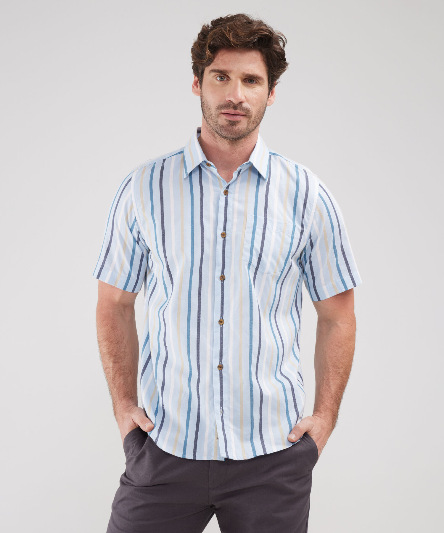 Camisa Manga Corta Regular Fit