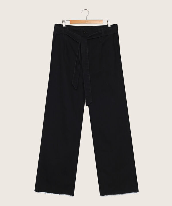 Jean Tipo Wide Leg Con Prenses