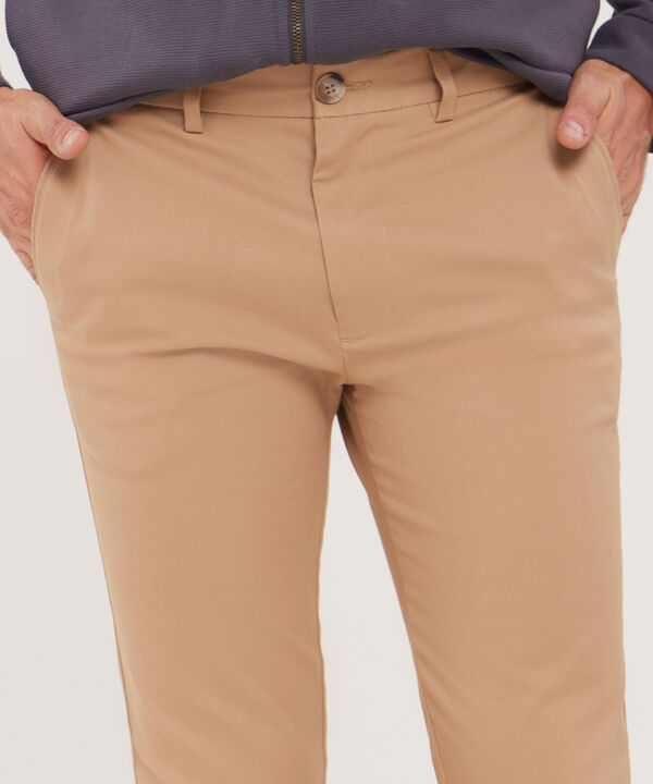 Pantalon Chino Basico Contraste - Nuevo Fit- Slim image number null