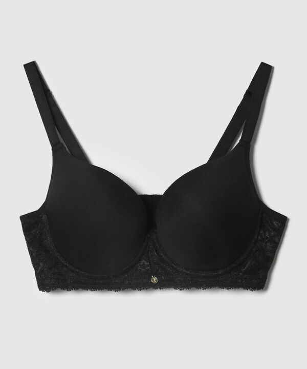 Brasier Copa Con Base En Encaje image number null