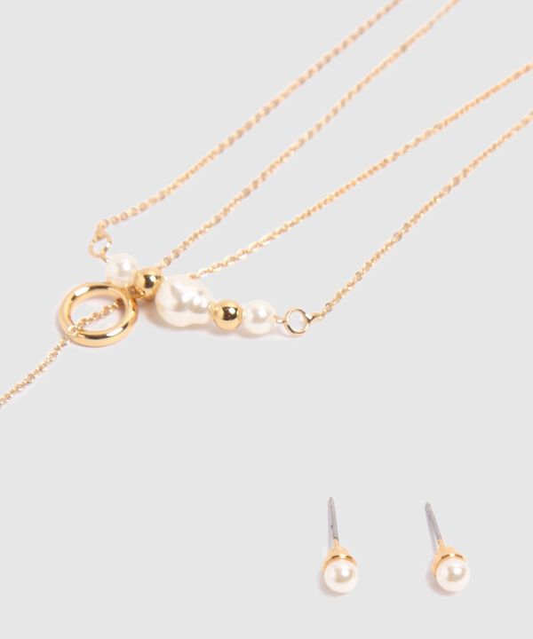 Set X2 Accesorios Dorados  image number null