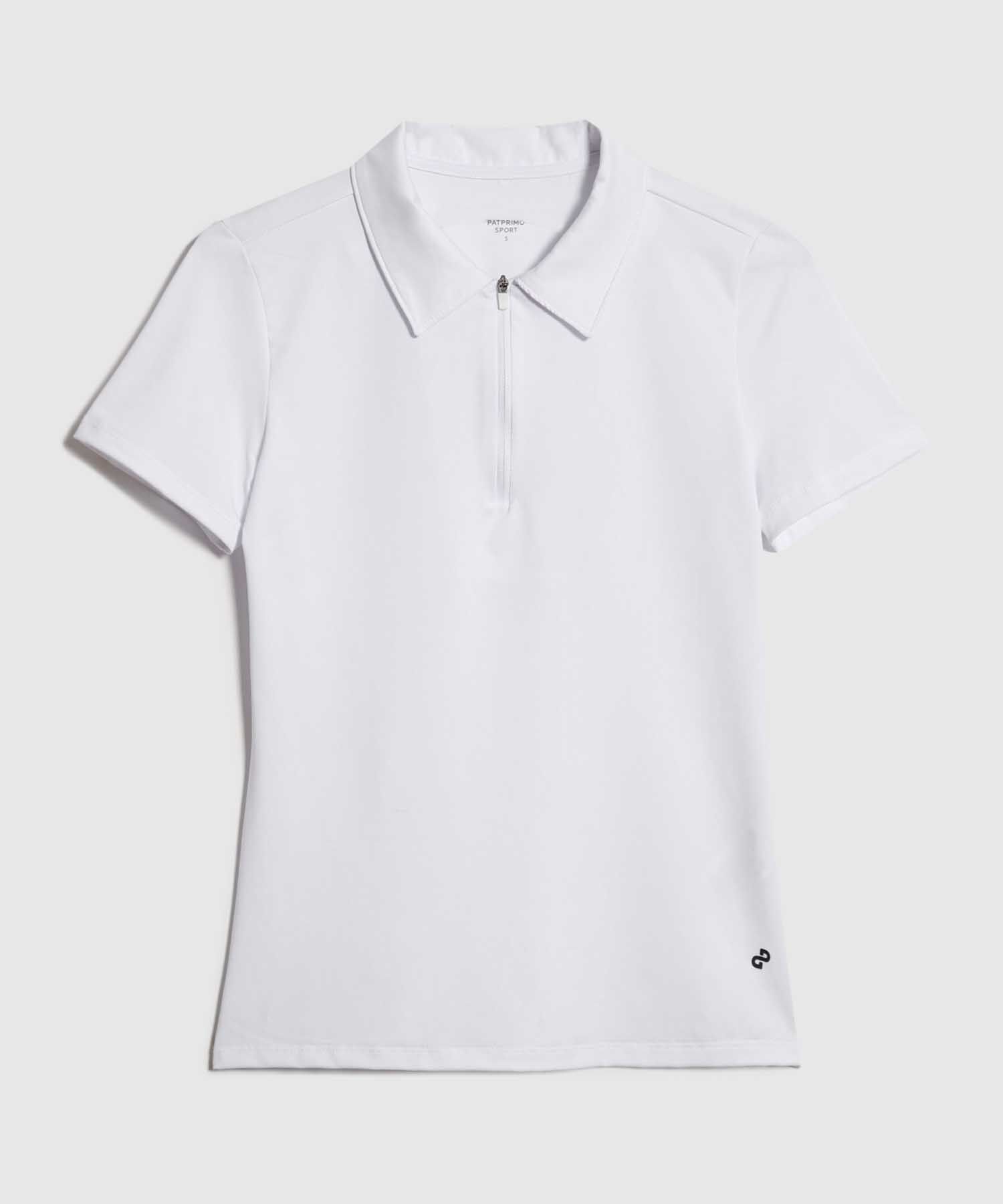 Polo Deportiva con Cierre