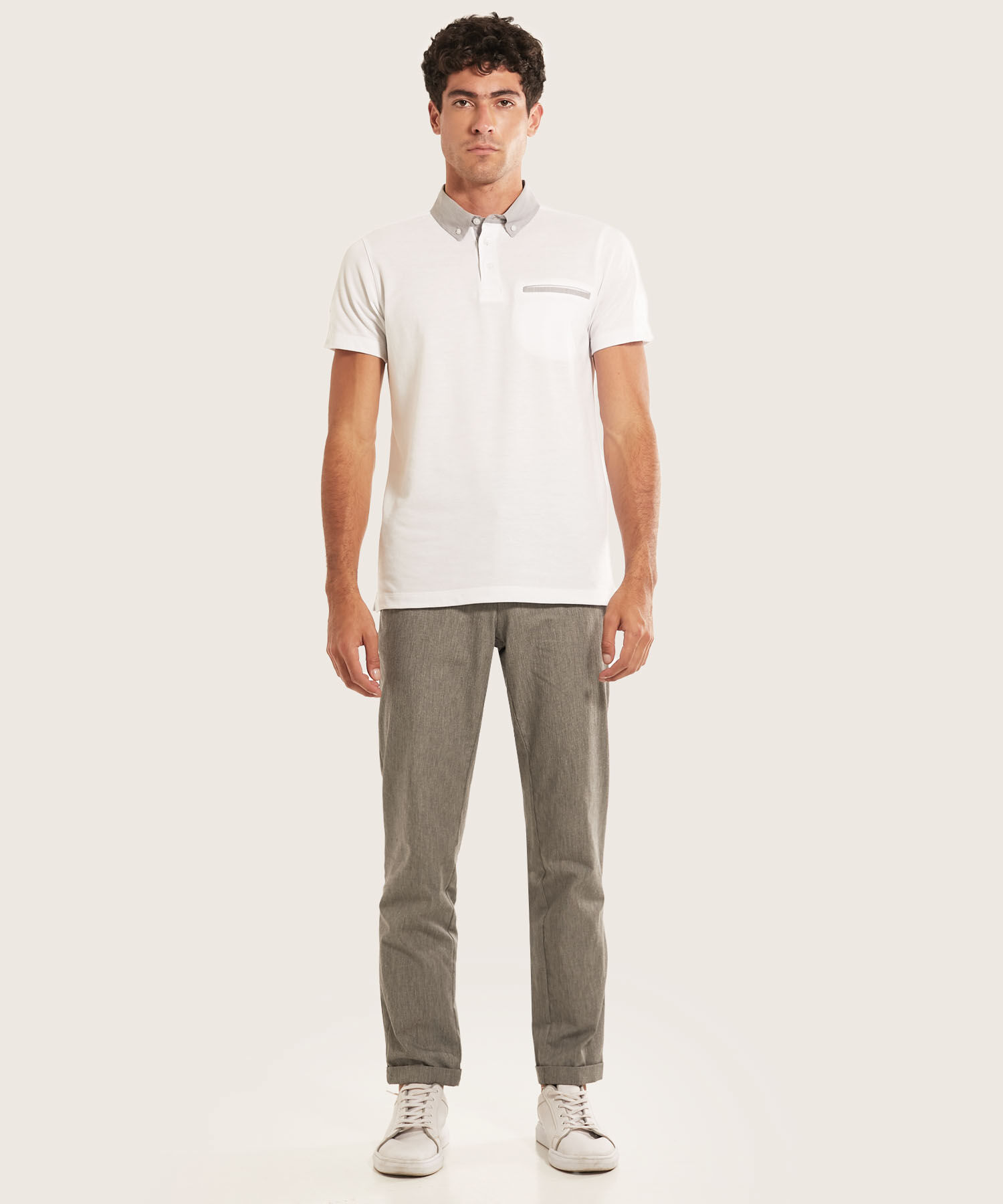 Pantal&oacute;n Chino Con El&aacute;stico