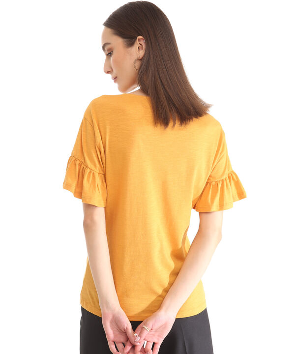 Camiseta Manga Corta Corrida Con Bolero