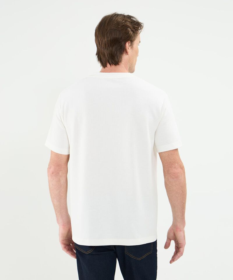 Camiseta Manga Corta Cuello Redondo Unicolor 