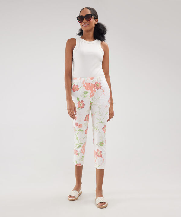 Pantalon Capri  Estampado image number null