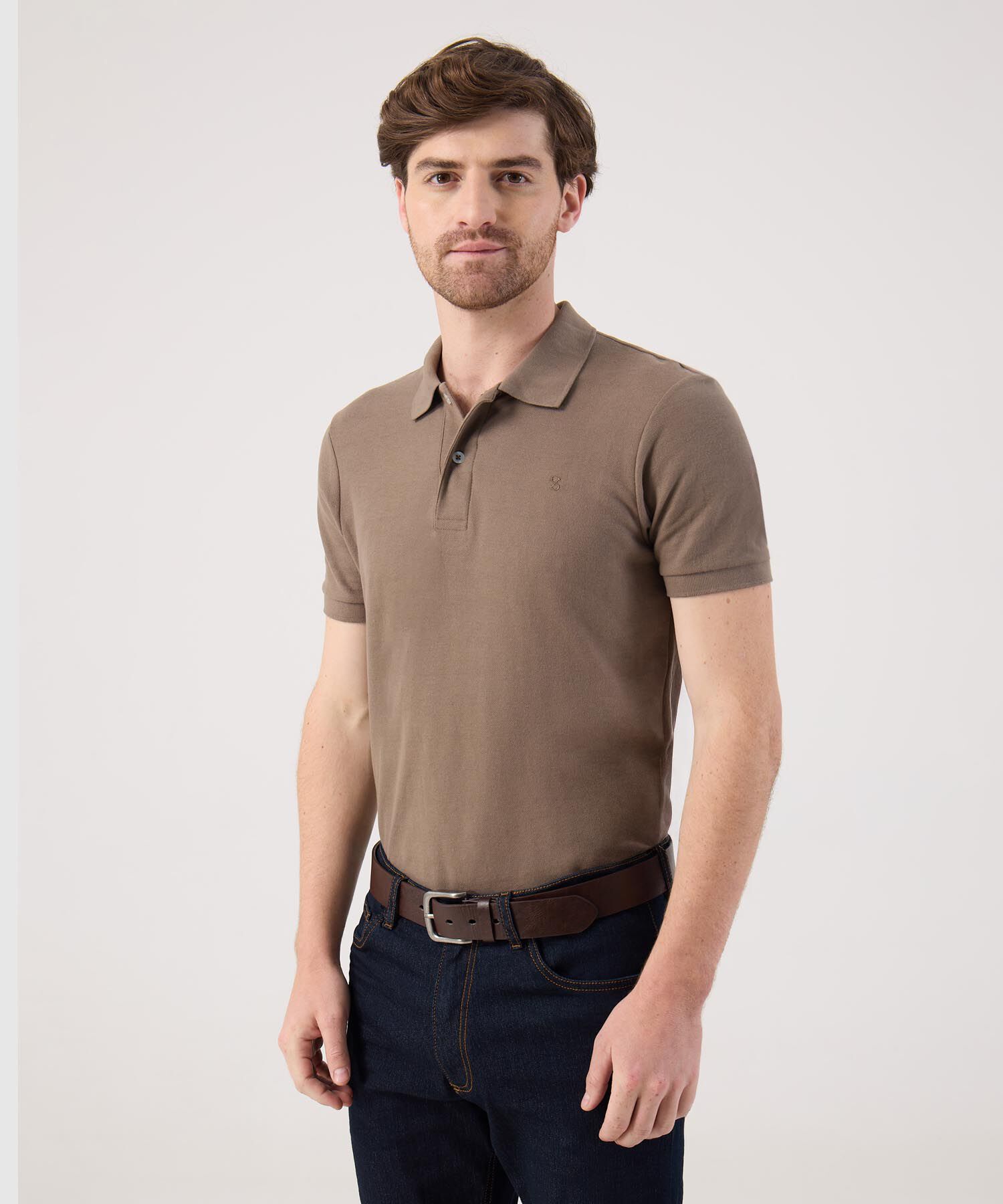 Polo Con Diseño Clasico 