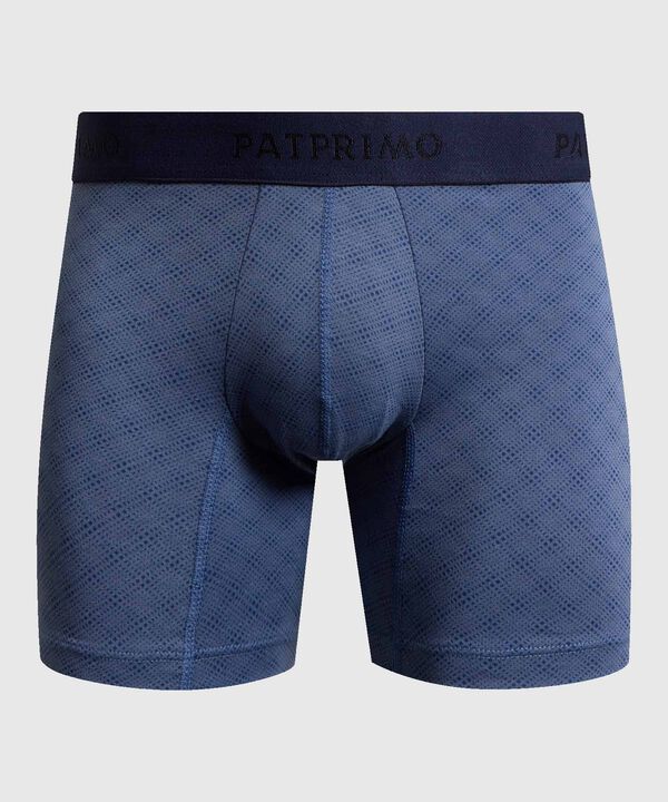 Set x5 B&oacute;xers Largos Ergon&oacute;micos con Detalles para Hombre